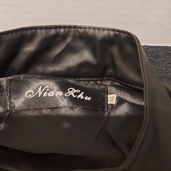 Jack Daniels Old Time number 7 brand pleather vest by Nian Lhu XXL - Picture 3 of 12